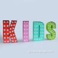 Luces de letras de carpa personalizada
